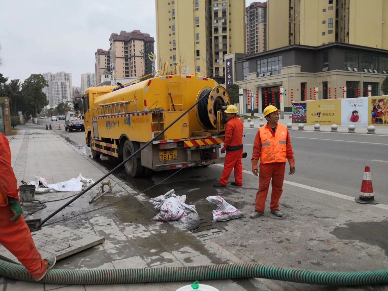 新安排污管道清淤-管道清洗